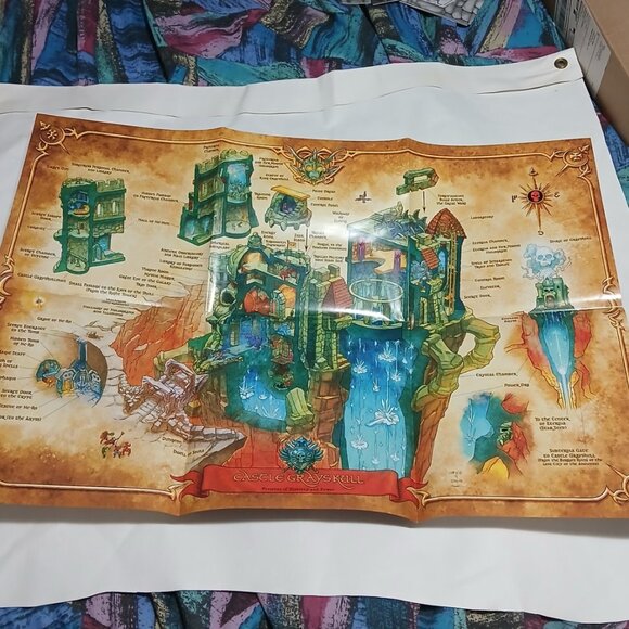 Castle Grayskull Masters of the Universe Classics Map Fortress of Mystery Power - Picture 2 of 2